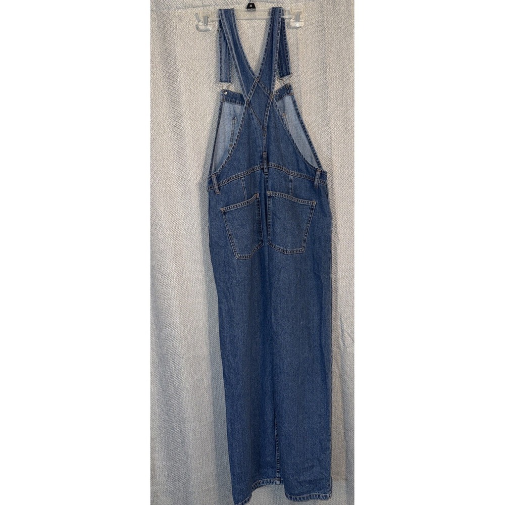 We The Free by Free People Ziggy Denim Overalls Women's Size Small Medium Wash - Picture 4 of 10